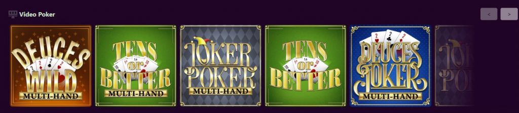 Video-Poker-Spiele